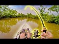 MONSTER FISH Caught In FLOODED Creek!!! (OVER 30 POUNDS)