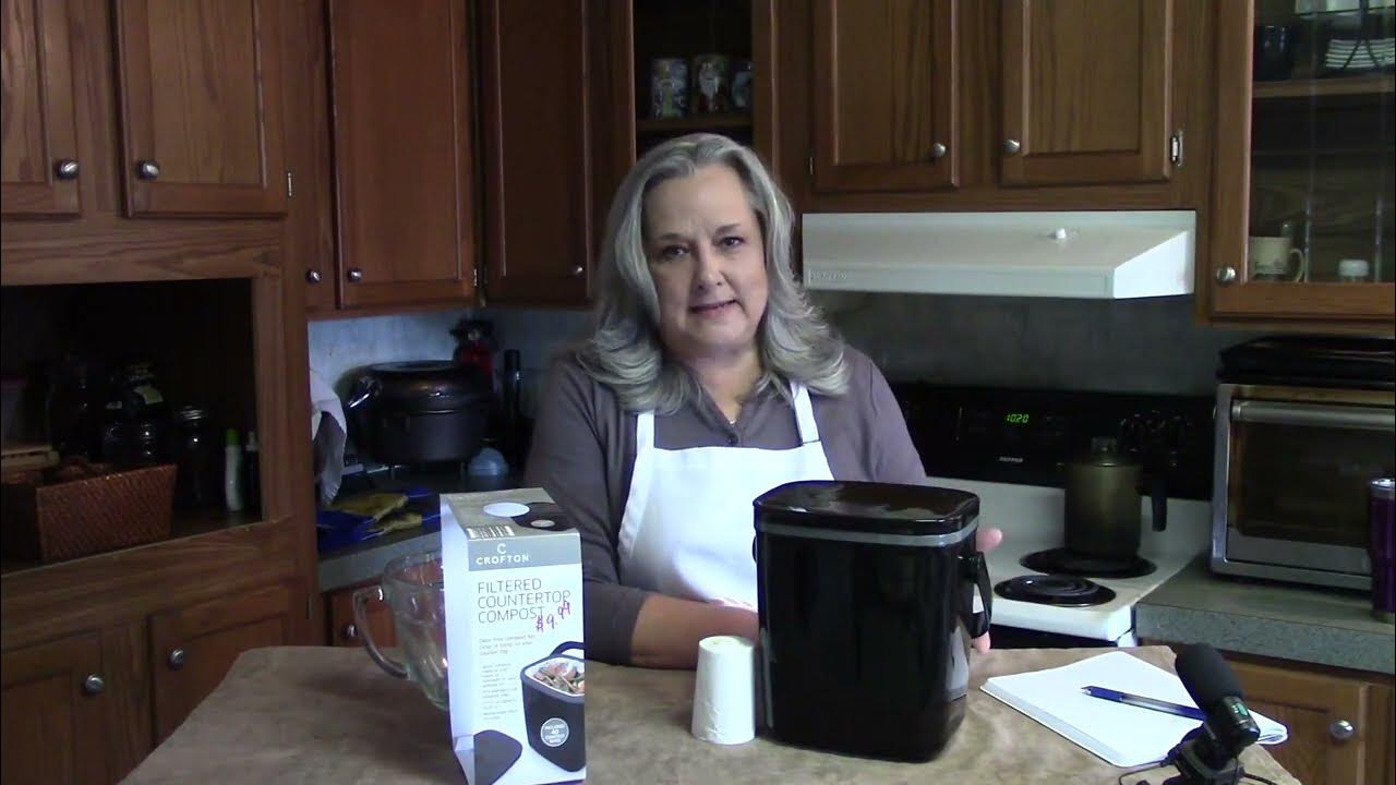 Aldi Finds Review Crofton Countertop Compost Bucket YouTube
