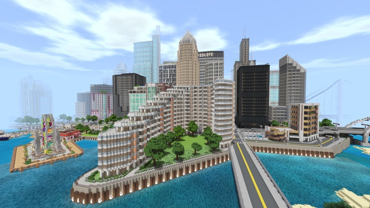 Minecraft city gta 5 фото 49