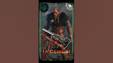 Hidden Blade Combat AC VALHALLA #SHORTS #YoutubeShorts