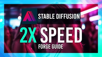 2X Speed Image/Video Generation! | Forge Guide Mod for Stable Diffusion WebUI | FREE Upgrade!