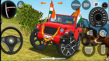 Modified Mahindra Thar Car Games: Indian Cars (Gadi Wala Game) - Car Game Android Gameplay 2025