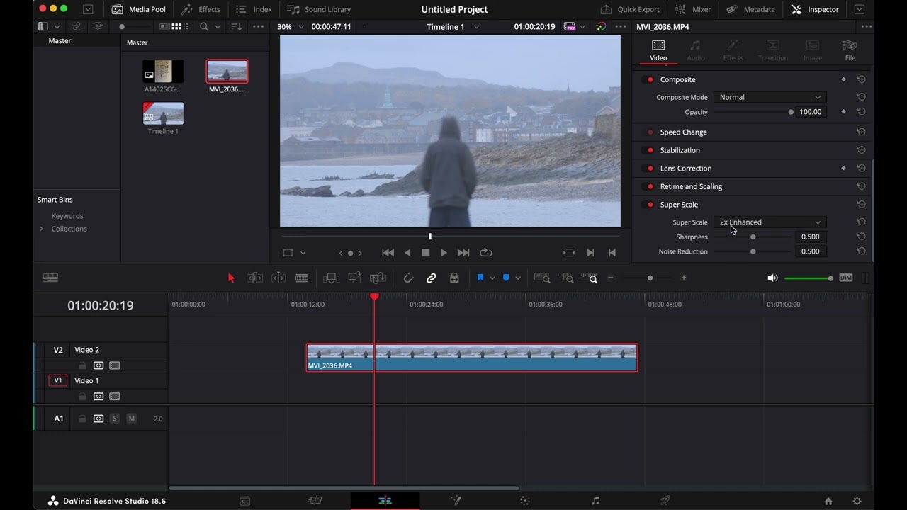 How to upscale footage to 4K | Davinci Studio VERY EASY