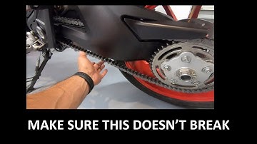 How to tighten Ducati V4 & Hypermotard chain