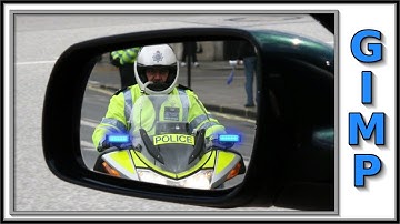 Gimp: combining two photo