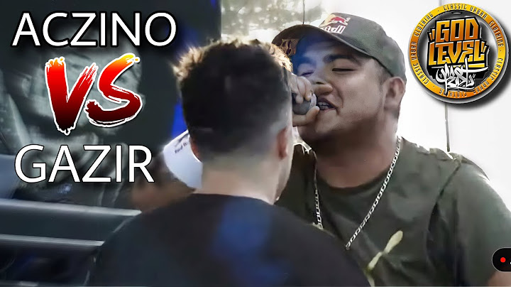 ACZINO v.s GAZIR | 4x4 God Level Grand Slam