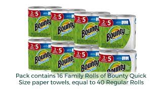 Bounty Quick-Size Paper Towels, Kitchen & Dining products