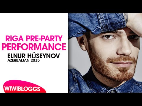 Live: Elnur Huseynov - Hour Of The Wolf (Eurovision Pre-Party Riga 2015)| wiwibloggs