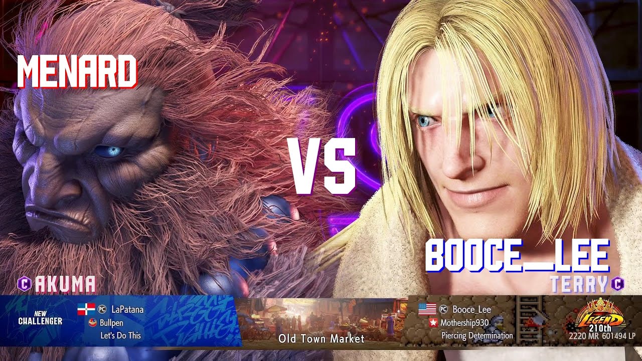 Booce Sf6 SF6 MENARD (Akuma Classic) Vs booce_lee (Terry Classic) - YouTube