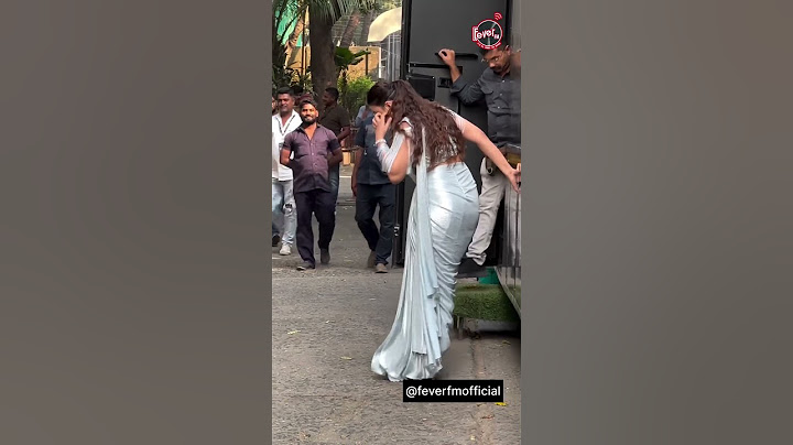Oops !! 😬moment spotlight with gauhar khan!!