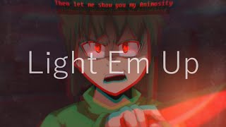 Glitchtale AMV Light Em Up(My Songs Know What You Did In The Dark). Animation by Camila Cuevas Resimi