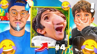 ESSAYEZ DE NE PAS RIRE AUX MONTAGES DES ABONNÉS AVEC MON PETIT FRÈRE ! #4 ! (et toujours de l'eau!)