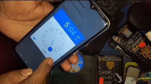 tecno spark 6 go date & time setting,