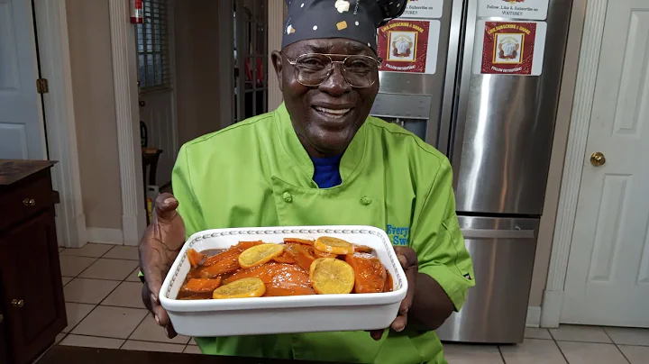 Orange sweet potato candied yams 🍊🍊