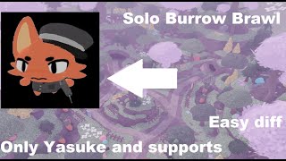 How to Solo Burrow Brawl Easy diff (Tower Heroes) Information