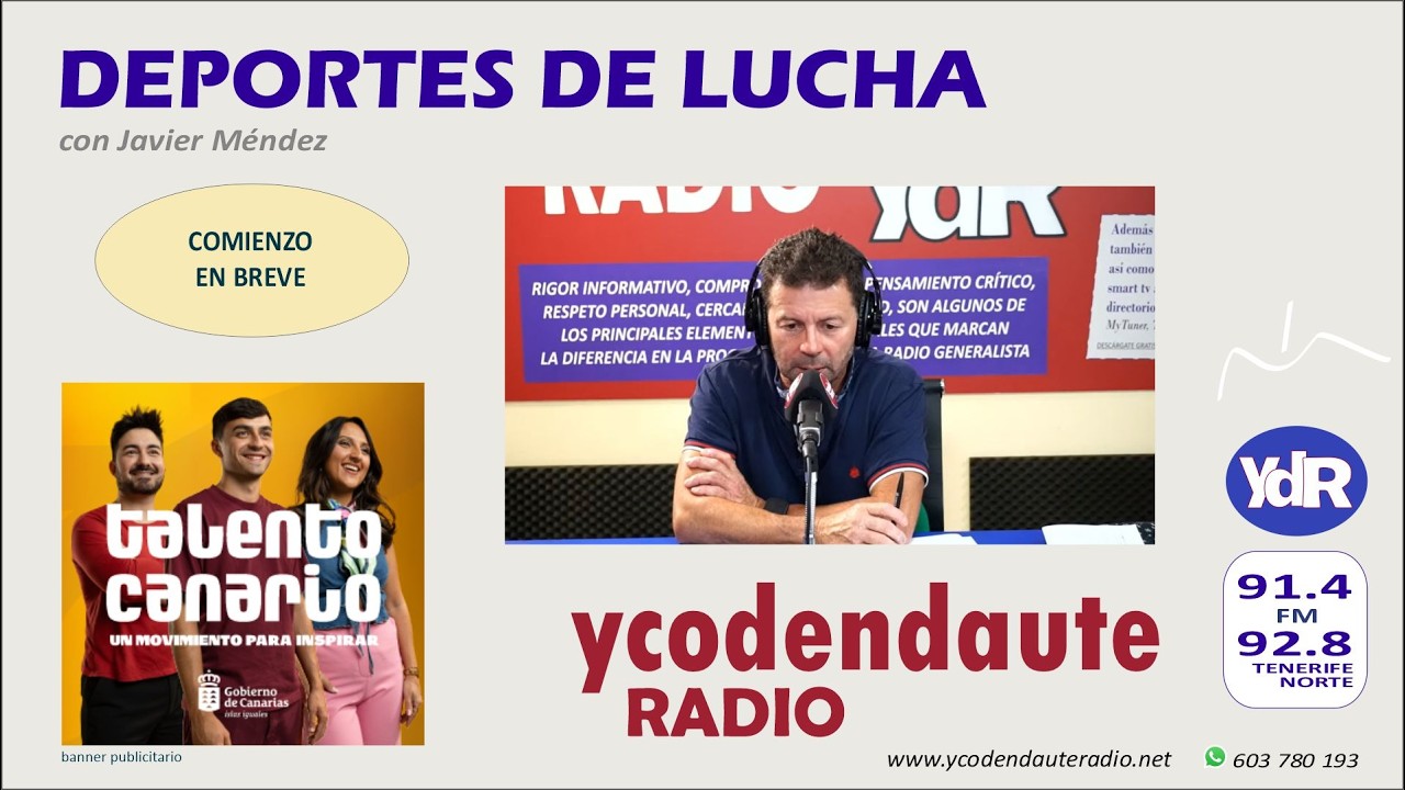 09.06.2026 / DEPORTES DE LUCHA... con Javier Méndez