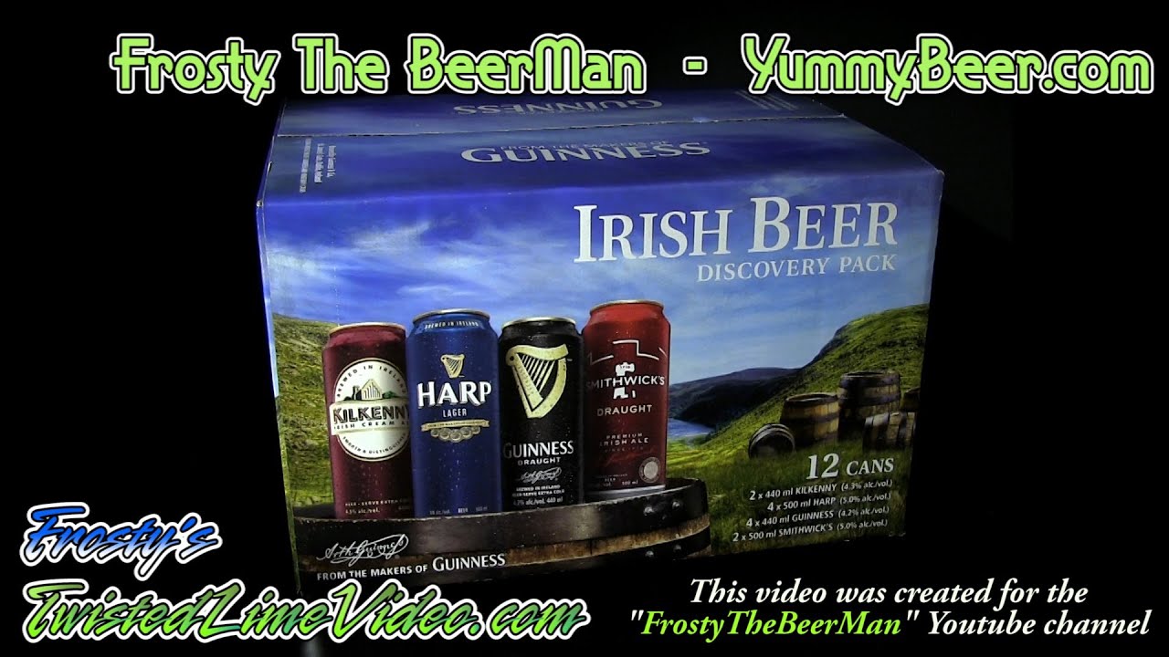 Guinness Irish Beer Discovery Pack YouTube