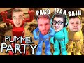 UCZĘ EKIPĘ GRAĆ W PUMMEL PARTY! (w/ IZAK, PAGO, SAJU)