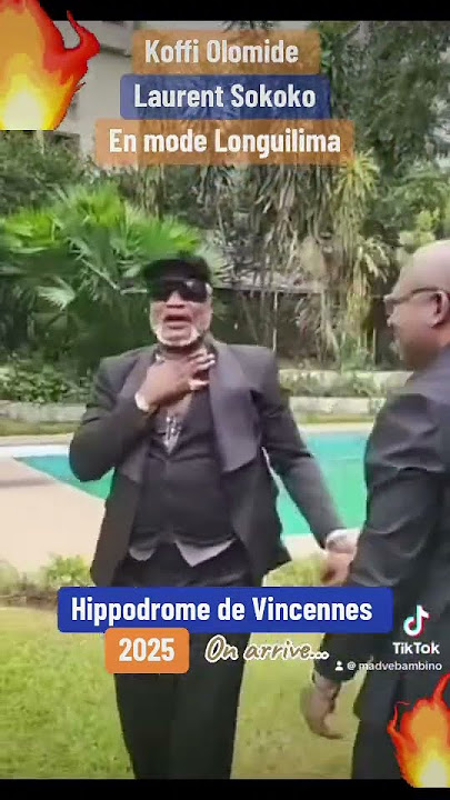 Koffi Olomide et Laurent sokoko en mode longilima