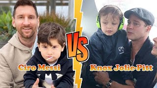 Knox Jolie-Pitt (Angelina Jolie's Son) Vs Ciro Messi (Messi's Son) Transformation  From 00 To Now