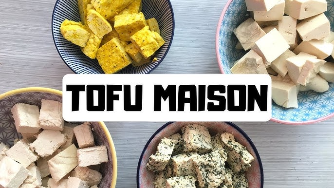 DIY RECETTE TOFU FERME Maison ♢ du JAPON ♢ 100% vegan & bio 