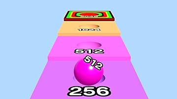 Merge Ball Run and Merge 2048 ! Gameplay Walkthrough Part 3 android, ios