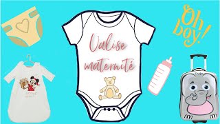 Ma valise de maternité - Maman et bébé