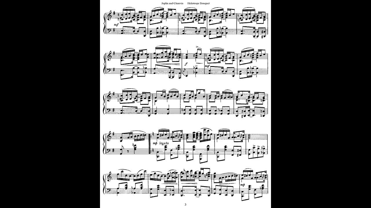 scott joplin heliotrope bouquet scott joplin heliotrope bouquet