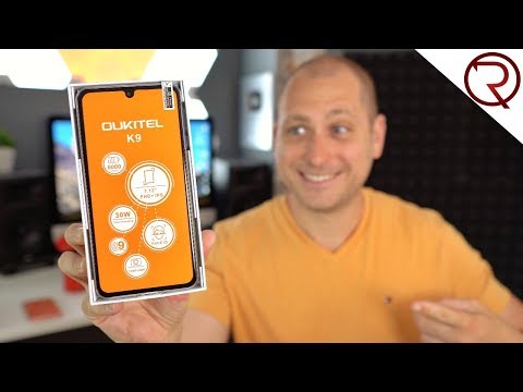 Oukitel K9 Unboxing and Hands-On - 7.12" Screen, Android 9