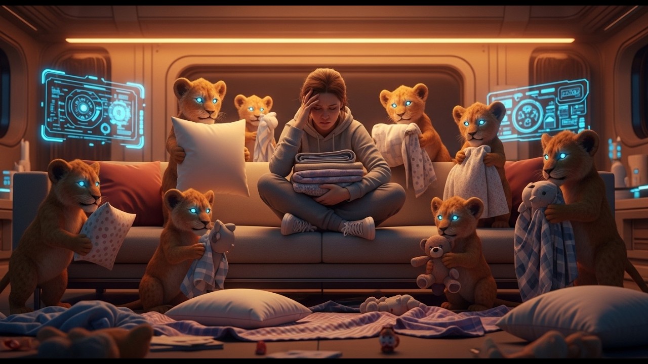 Young Predators Saw Human Anxious — Gathered Every Soft Thing to Comfort Her HFY | Best HFY Stories