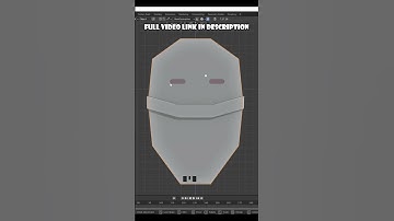 3d sci-fi robot head modeling in blender-mds design #shorts ⛹️‍♀️