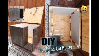 DIY INSULATED CAT HOUSE *INEXPENSIVE*