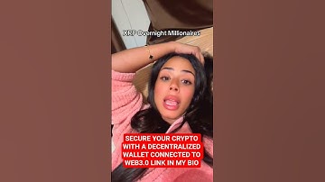 SECURE YOUR CRYPTO WITH WEB3.0 LINK IN BIO#xrp #crypto #xrpnews #web3#fyp #viral #xrppriceprediction