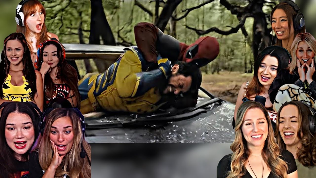 Deadpool & Wolverine Car Fight Scene Reaction Mashup 