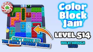 Color Block Jam - Level 514 Walkthrough
