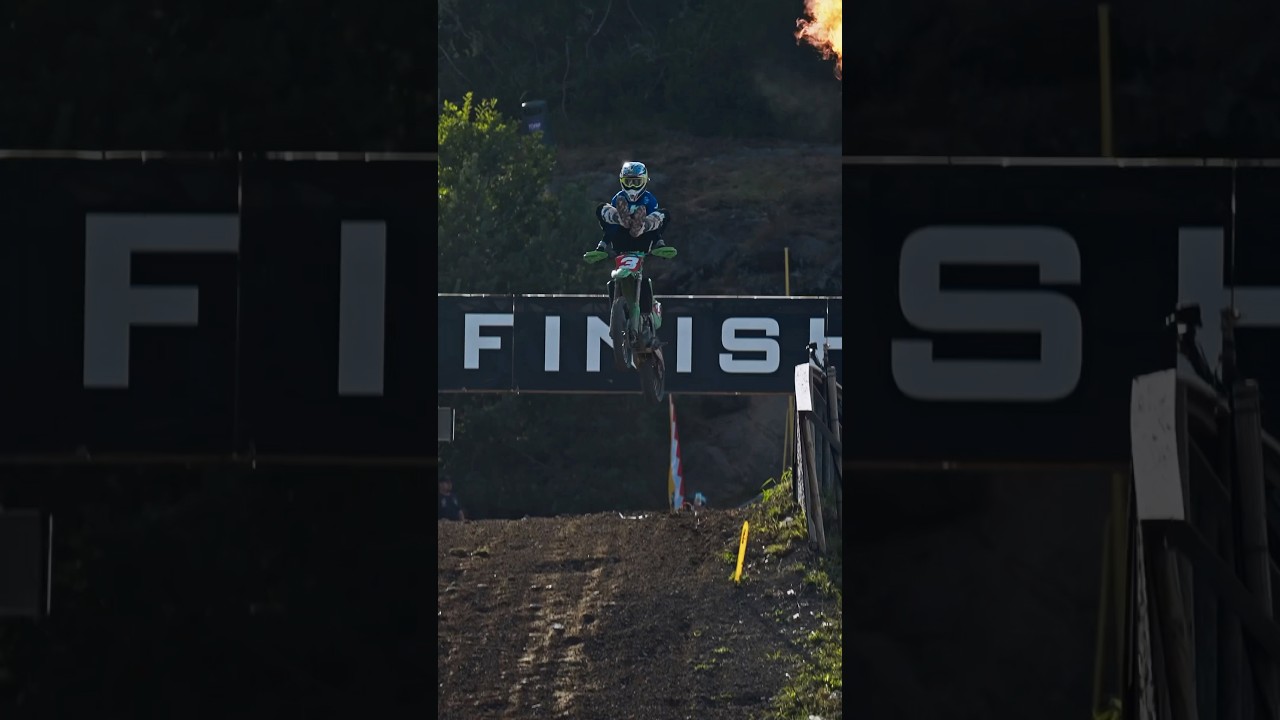 That heel clicker finish tho 😮‍💨🥇 (w/ Romain Febvre)
