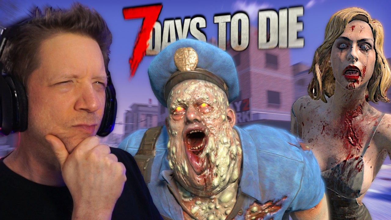🔴7 DAYS TO DIE - NEW HORDE BASE UPGRADES AND RAIDS