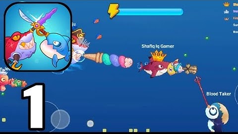 Sword Fish.IO: Fish Clash - Gameplay Walkthrough Part 1 (iOS, Android)