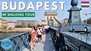 The Best of Budapest at Spring: 4K Walking Tour of Hungary's Stunning Capital