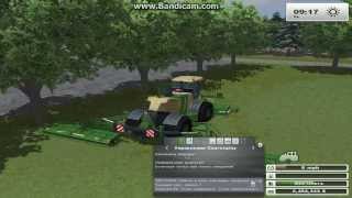 Уборка травы Farming Simulator 2013