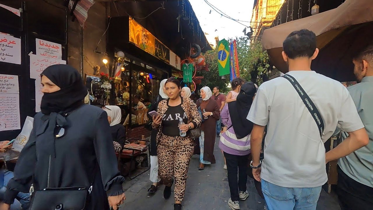 Damascus Old Markets Walking Tour | Syria 2025