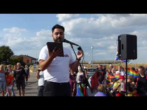 Fanø Pride 2018 - Tale ved Laeth Shir-Ali (forperson for Sabaah)