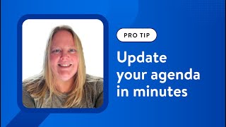 Bulk session editing in Cvent to update your agenda in minutes