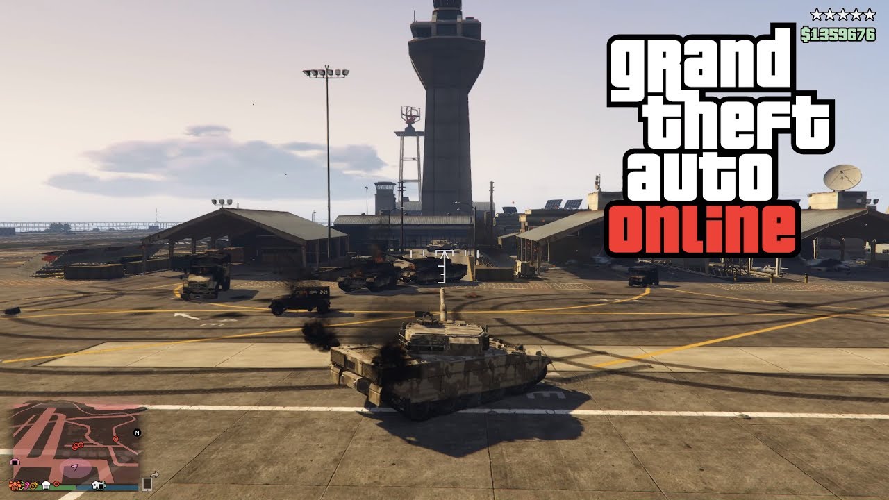 Jak ukraść czołg w Grand Theft Auto V YouTube