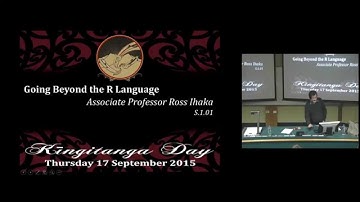 Kīngitanga Day 2015  - Going Beyond the R Language