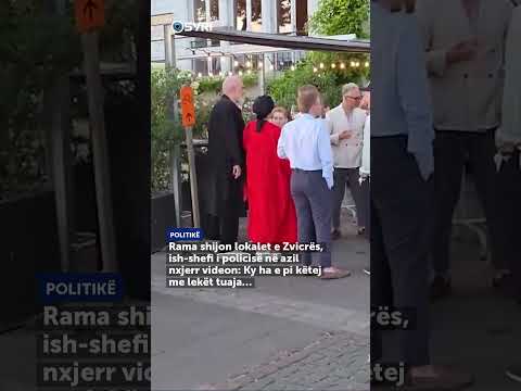 Rama shijon lokalet e Zvicrës, ish-shefi i policisë nxjerr videon: Ky ha e pi këtej me lekët tuaja - SHORTS