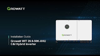 WIT 29.9-50K-XHU Hybrid Inverter Series | Powerful & Versatile C&I Energy Solution