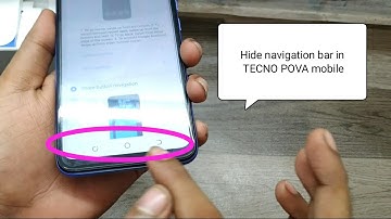 How to Hide Navigation Bar in TECNO POVA | How do I hide the navigation bar in tecno pova mobile