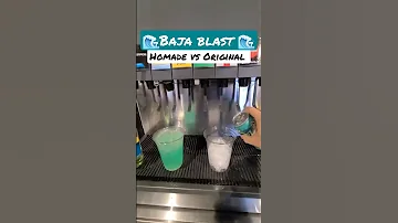 ¿De qué sabor es Baja Blast?