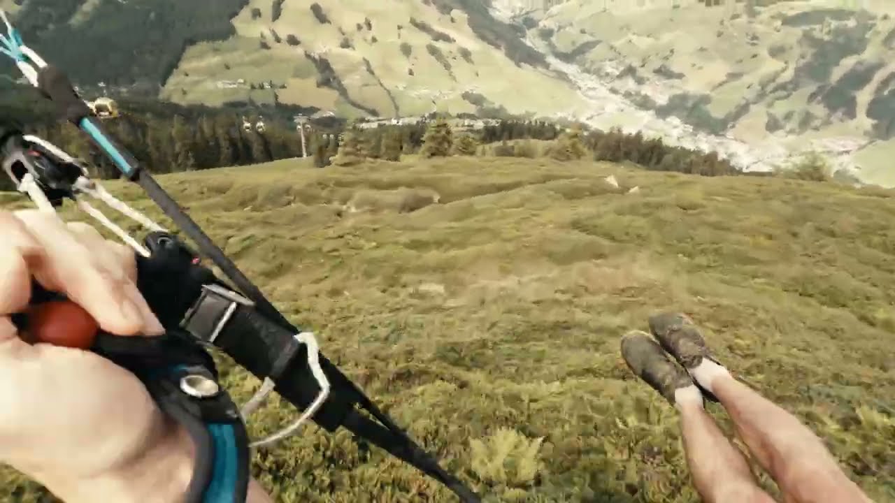 Speedflying Westgipfelbahn, Saalbach, Austria